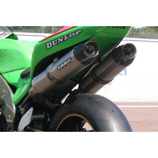 ボディス スリップオンマフラー セット Y-パイプ付 チタンー Oval Q2C EURO公道走行認可 for NINJA ZX-10R(06-07)|KZX10R-036 NINJA ZX-10R/RR bod_KZX10R-036|モトメガネ 店
