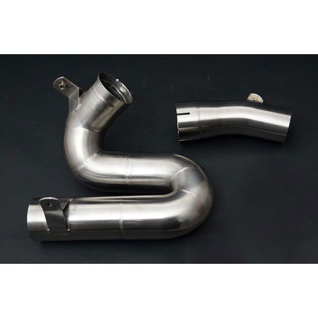 ボディス プレサイレンサー用リプレイスメントパイプ TRIOBOLICO・ステンレス｜MF3-002 F3/BRUTALE/RIVALE/STRADALE/RR 675/800 bod_MF3-002