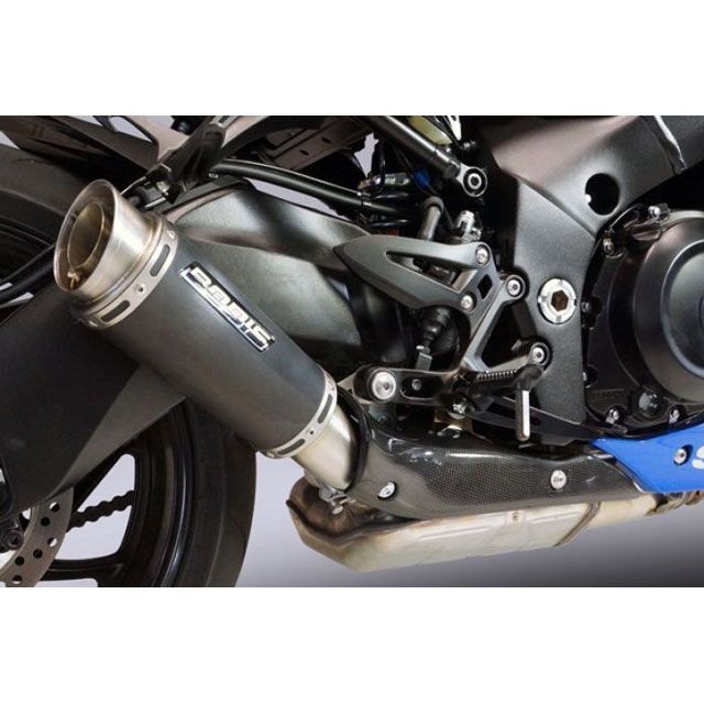 ボディス GPC-RSII スリップオンマフラー（カーボンカバー付）ステンレスブラック for GSX-S1000/F（2017-）｜SGSXS1000-006 GSX-S1000/F bod_SGSXS1000-006 79,845円