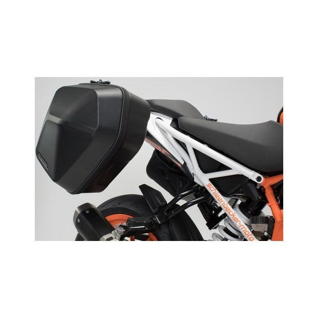 SWモテック URBAN ABS サイドケースシステム 2x 16 l. KTM 125/390 Duke（17-）｜BC.HTA.04.882.30000/B 390 Duke 125 Duke sw_BC_HTA_04_882_30000B
