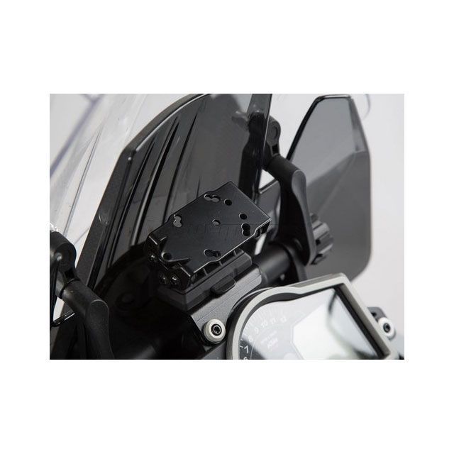SWモテック クイックロック GPSマウント ブラック、KTM 1290 Super Adventure(15-) 1290 Super Adventure 1290 Super Adventure T sw_GPS_04_588_10000B|モトメガネ 店