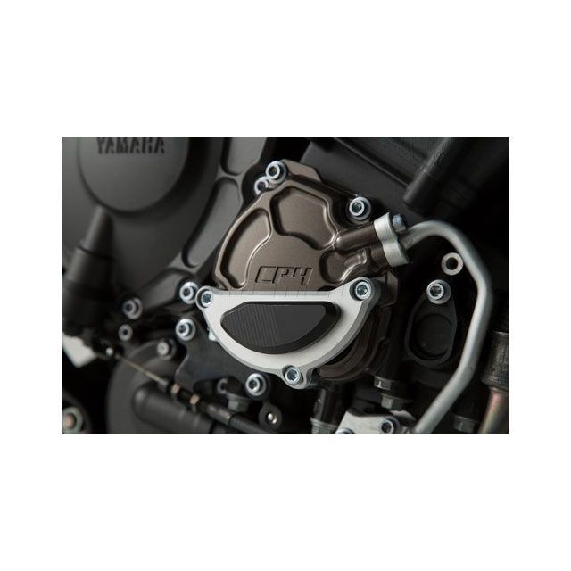 SWモテック エンジンケースプロテクター ブラック/シルバー Yamaha MT-10（16-） MT-10 sw_MSS_06_564_10000