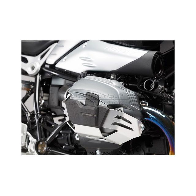 SWモテック シリンダープロテクション 左右セット -シルバー- R 1200 R（11-） sw_MSS_07_754_10000S