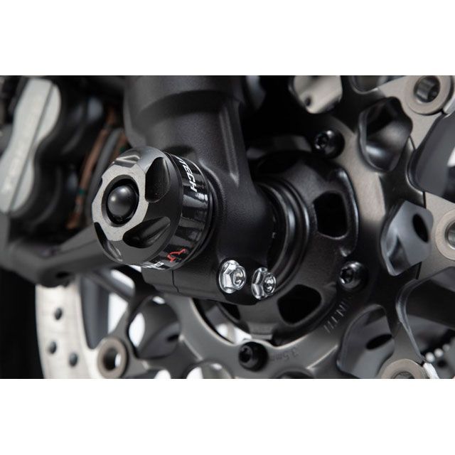 SWモテック フレーム用スライダーセット ブラック Honda CB 1000 R（18-）.｜STP.01.590.10800/B CB 1000 R sw_STP_01_590_10800B｜モトメガネ 店