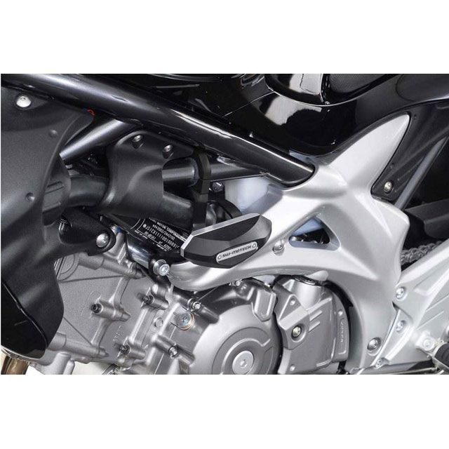 SWモテック クラッシュパッドキット SUZUKI SFV 650（09-）ブラック sw_STP_05_590_10000B