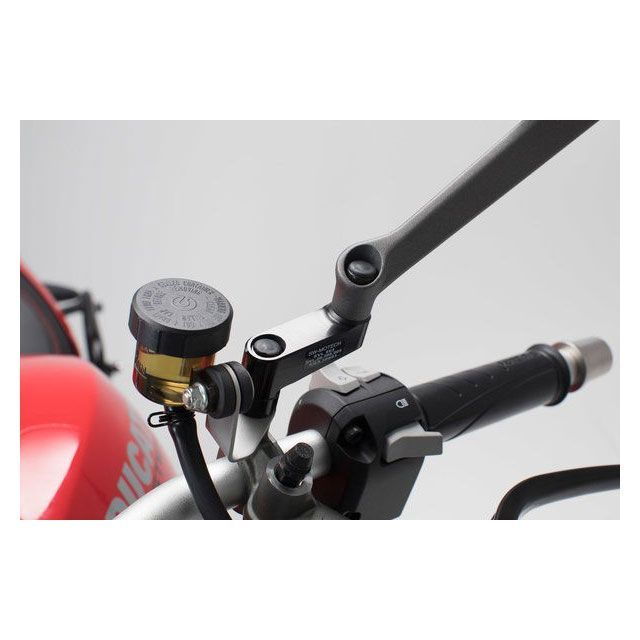 SWモテック ミラーエクステンション. Ducati Monster（17-）. 右側 M8x1、25.｜SVL.00.505.10700/B sw_SVL_00_505_10700B