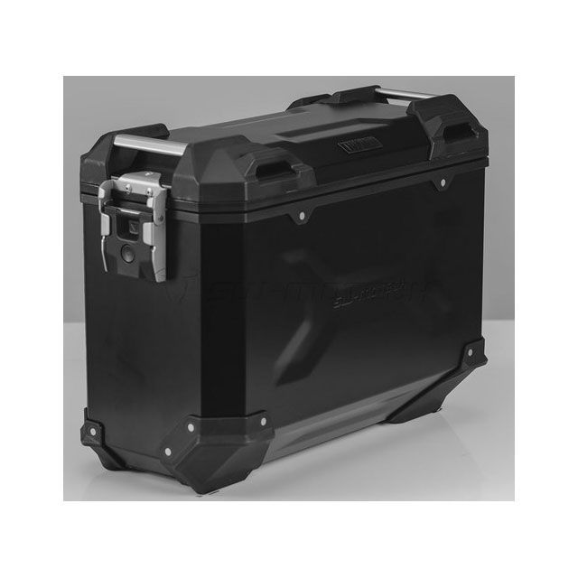 SWモテック トラックスアドベンチャー（TRAX ADVENTURE）アリュボックス M 37 L、左側、ブラック sw_ALK_00_733_11000LB