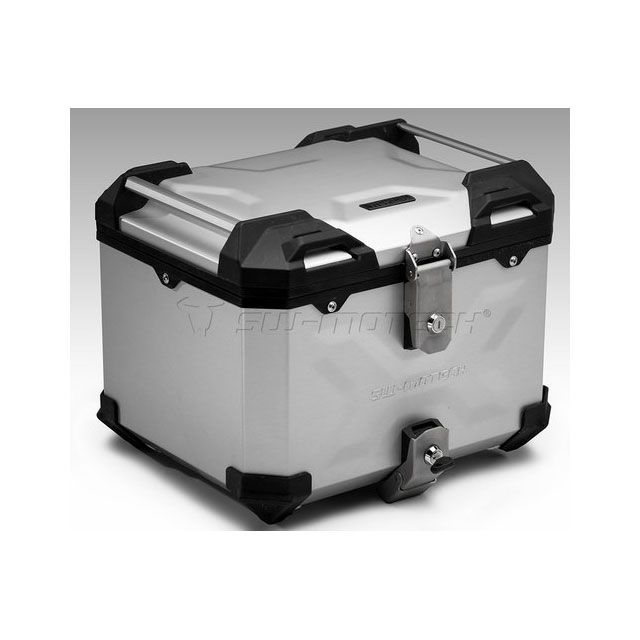 SWモテック トラックスアドベンチャー（TRAX ADVENTURE）アリュボックス トップケース 38 L、シルバー sw_ALK_00_733_15000S