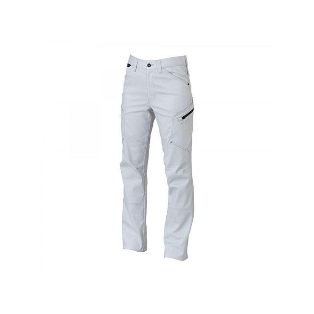 TSデザイン TS LAYERED TWILL レディースカーゴパンツ（シルバーグレー） サイズ S 53141