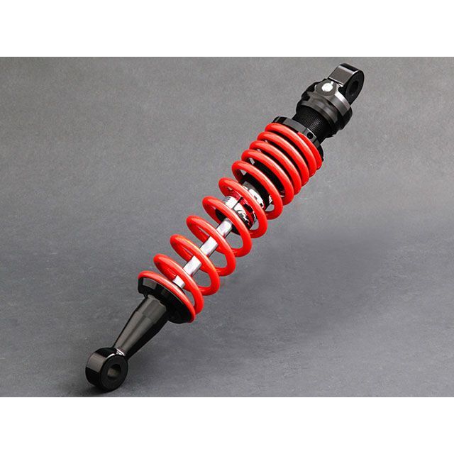 YSS Sports Line RE-Series 302ボディー 350mm/13.8inc Sportster Family ボディカラー ブラック スプリングカラー レッド 116-1108311