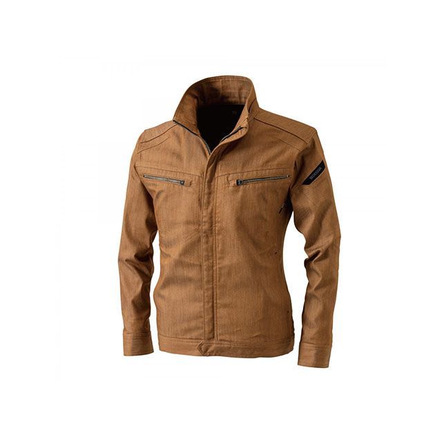 TSデザイン TS LAYERED TWILL ロングスリーブジャケット（キャメル） サイズ S 5316