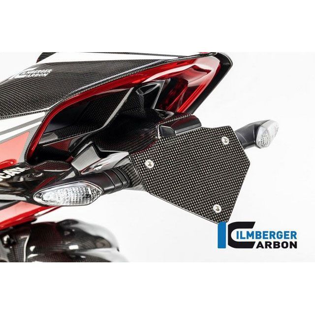 イルムバーガー ナンバープレートホルダー ショート グロス Panigale V4 / V4 S ｜ NHO.012.DPV4G.K Panigale V4 Panigale V4 S ilm_NHO_012_DPV4G_K