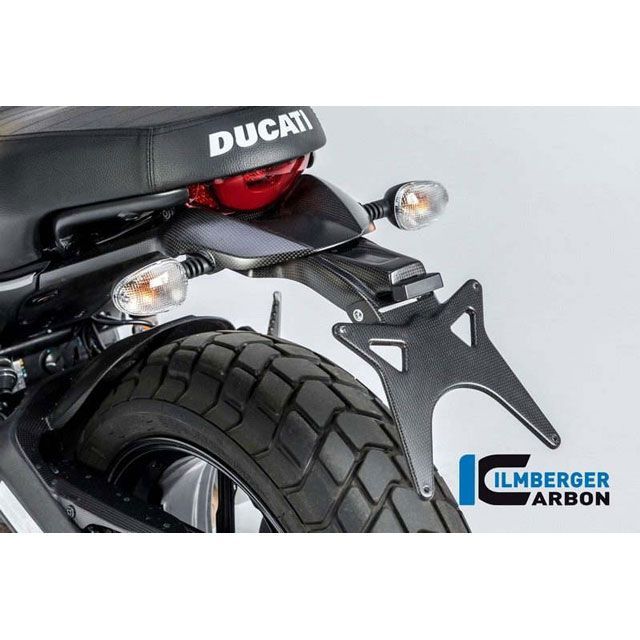 イルムバーガー アッパーナンバープレートホルダー マット Ducati Scrambler 16 | NHO.119.DS15M.K ilm_NHO_119_DS15M_K|モトメガネ 店