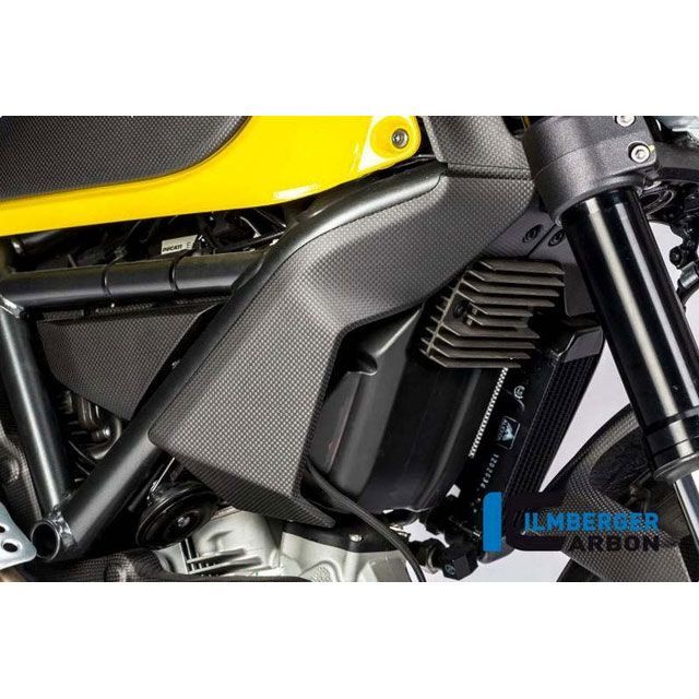 イルムバーガー ラジエーターカバー 右 マット Ducati Scrambler 16 ｜ WKR.103.DS15M.K ilm_WKR_103_DS15M_K｜モトメガネ 店