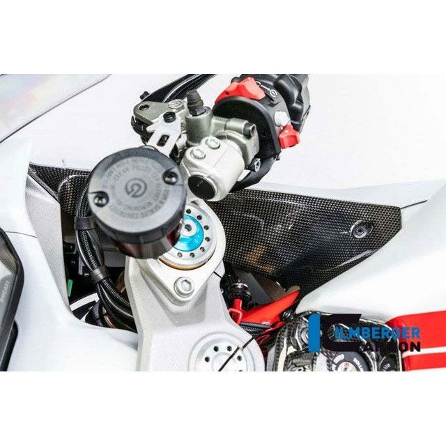 イルムバーガー エアチューブカバー 右側 グロスカーボン - Ducati Supersport 939 ｜ WAR.005.DSS7G.K Supersport 939 Supersport 939 S ilm_WAR_005_DSS7G_K
