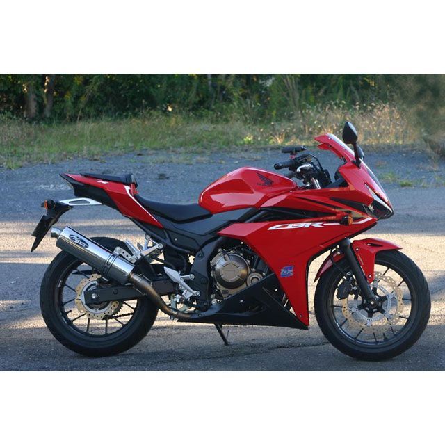 ノジマ GTミドル スリップオン CBR400R 16（2BL-NC47） CBR400R NT029SGTM-CLK｜モトメガネ 店