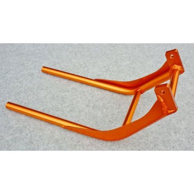 アウテックス KTM690SMC/SMCR リフトスタンド用アンダーフレーム オレンジアルマイト仕上げ 690SMC/SMCR UF690-Orange|モトメガネ 店