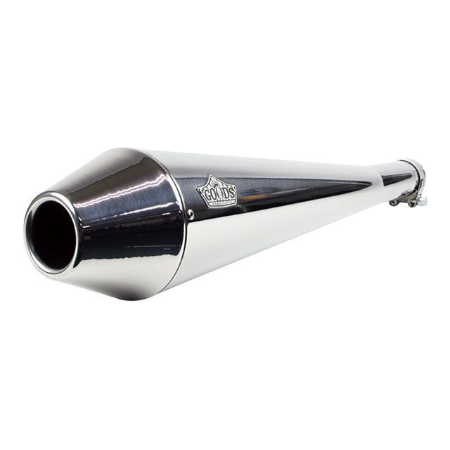 グッズ GOODS ESPECIALLY TAPERED CORN スリップオンマフラー SR400/500 G4-00113