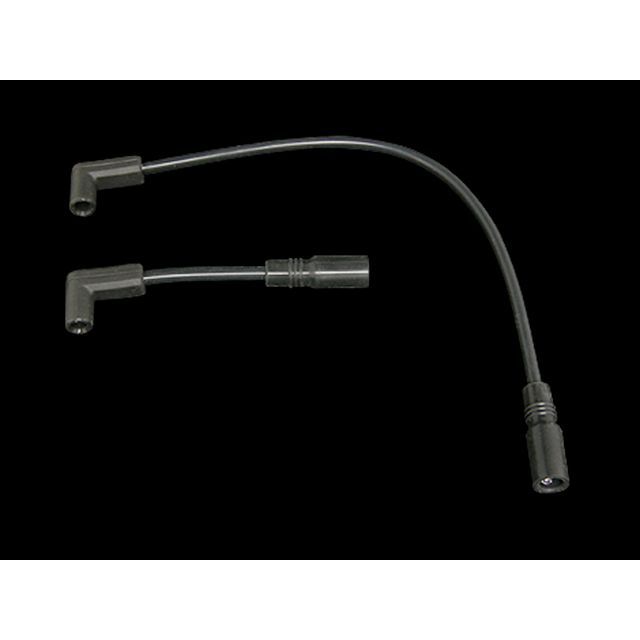 アクセル プラグコード 8mmスパイラルコア 00y-ソフテイル用 ソフテイル コード部 黒 ・012037