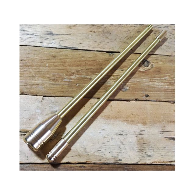 野良道具製作所 ALL真鍮製火吹き棒「野良ブラスター」 2本継60cm画像