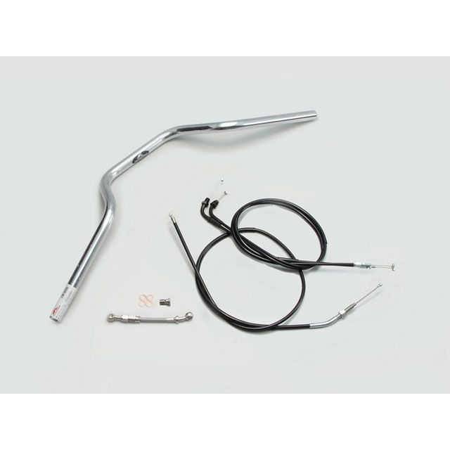 ハリケーン ヨーロピアン3型 ハンドルSET（クロームメッキ） CB400SF VtecRevo H030-072C｜モトメガネ 店 14,020円