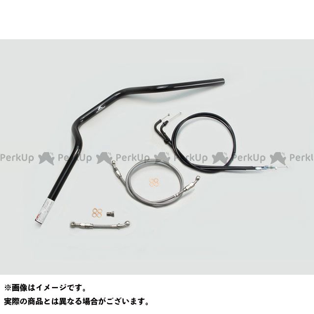 ハリケーン ヨーロピアン3型 ハンドルSET（ブラック） CB1100RS H031-072B