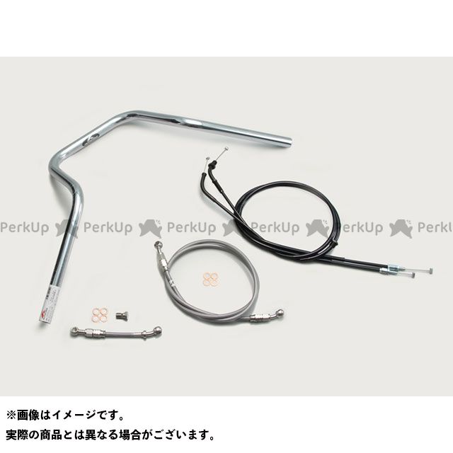 ハリケーン POLICE 5型 ハンドルSET（メッキクローム） CB1300SB H035-069C｜モトメガネ 店