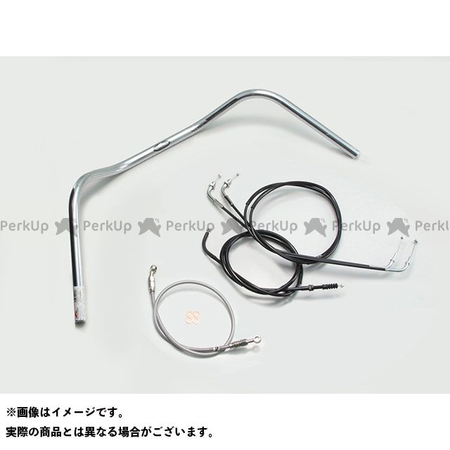 ハリケーン 160クラシック ハンドルSET（クロームメッキ） エストレヤRS H716-080C｜モトメガネ 店 15,312円
