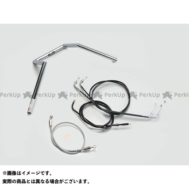 ハリケーン 200ロボット1型 ハンドルSET（クロームメッキ） エストレヤRS H716-108C｜モトメガネ 店