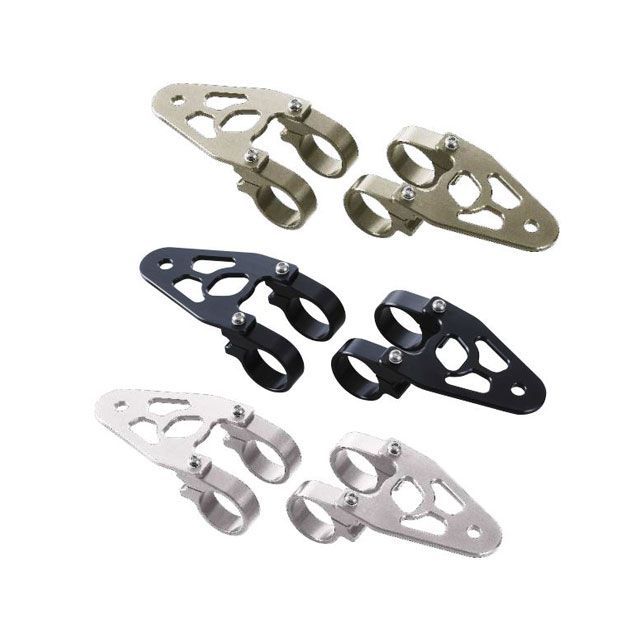 ビトーR&D ヘッドライトステーφ36 シルバー Z1/Z2 Z1000MK2 Z750FX1 Z1/Z2 Z1000MK2 Z750FX1 606-36-101A｜モトメガネ 店