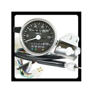 グッズ サイドマウントメーターキット φ60 SR400/500 仕様 インジゲーターランプ付き G7-00069 18,363円