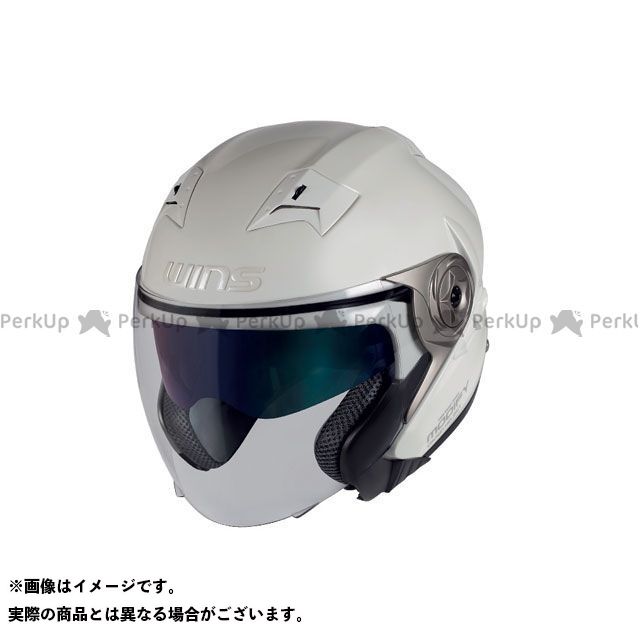 ウインズヘルメット MODIFY X JET カラー パールホワイト サイズ L｜モトメガネ 店