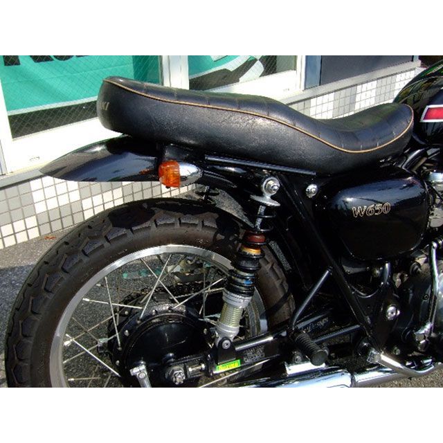 楽天市場】OSCAR オスカー リアフェンダータイプB 黒ゲル W650