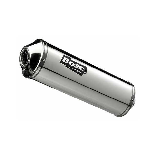 ボス エキゾースト オーバル 120S ステンレス ポリッシュド-スリップオン（EU圏公道走行認可eマーク付） FZ-1 bos_0611310S