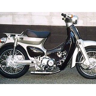 (今週末まで)終了　ウィルズウイン　リトルカブ　キャブ車専用　ショートマフラー WirusWin リトルカブ(キャブ車) ロッドダウンショートマフラー