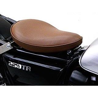 ウイルズウィン 250TR用 ソロシートキット フラットバージョン 250TR タイプ スムージングタイプ カラー ブラウン