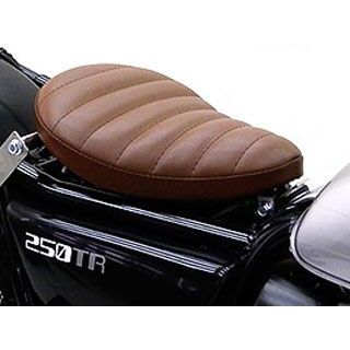 ウイルズウィン 250TR用 ソロシートキット フラットバージョン 250TR タイプ タックロールタイプ カラー ブラウン