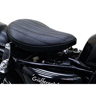 ウイルズウィン グラストラッカー/ビッグボーイ（04-）用 ソロシートキット フラットバージョン グラストラッカー/ビッグボーイ タイプ ステッチタイプ カラー ブラック