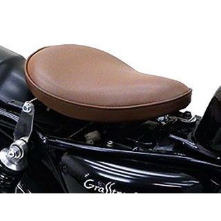 ウイルズウィン グラストラッカー/ビッグボーイ（04-）用 ソロシートキット フラットバージョン グラストラッカー/ビッグボーイ タイプ スムージングタイプ カラー ブラウン