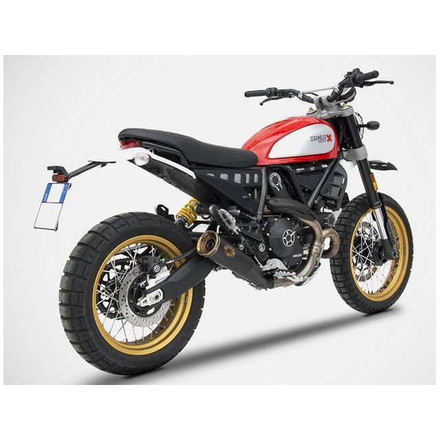ザード ステンレススチール レーシング スリップオン for DUCATI SCRAMBLER DESERT SLED （2017-2019） ｜ ZD794SSR SCRAMBLER DESERT SLED zar_ZD794SSR