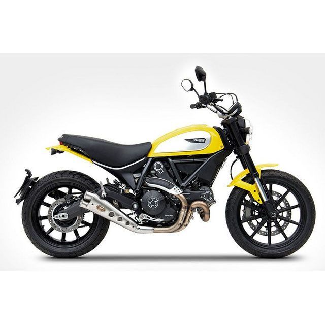 ザード ステンレススチール EURO 4 HOMOLOGATED スリップオン for DUCATI SCRAMBLER 800 （2015-2019） ｜ ZD792SSO SCRAMBLER 800 zar_ZD792SSO｜モトメガネ 店