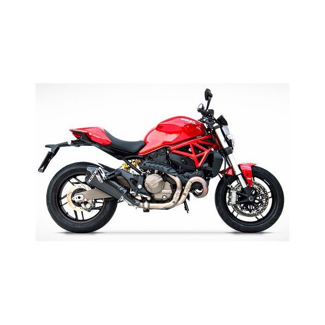 ザード カーボン レーシング スリップオン WITH カーボン END-CAP for DUCATI MONSTER 821 （2015-2017） ｜ ZD119SSR MONSTER 821 zar_ZD119SSR｜モトメガネ 店