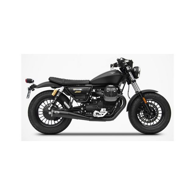 ザード N. 2 ステンレススチール レーシング スリップオン for MOTO GUZZI V9 BOBBER/ROAMER （2016-2019） ｜ ZG081SSR V9 BOBBER/ROAMER zar_ZG081SSR