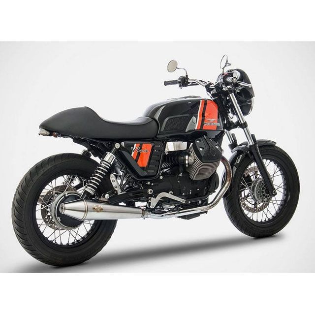 ザード N. 2 ステンレススチール レーシング スリップオン for MOTO GUZZI V7 CLASSIC （2008-2015） ｜ ZG076SSR V7 CLASSIC V7 STONE & V7II STONE zar_ZG076SSR｜モトメガネ 店