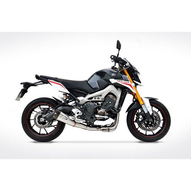 ザード 3＞1 ステンレススチール EURO 3 HOMOLOGATED フルキット for YAMAHA MT 09 （2013-2016） ｜ ZY096SKO MT 09 zar_ZY096SKO｜モトメガネ 店
