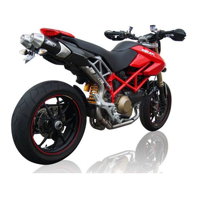 ザード ステンレススチール -カーボン EURO 3 HOMOLOGATED スリップオン for DUCATI HYPERMOTARD 796/1100/1100 ｜ ZD110SSO HYPERMOTARD 796/1100/1100 zar_ZD…
