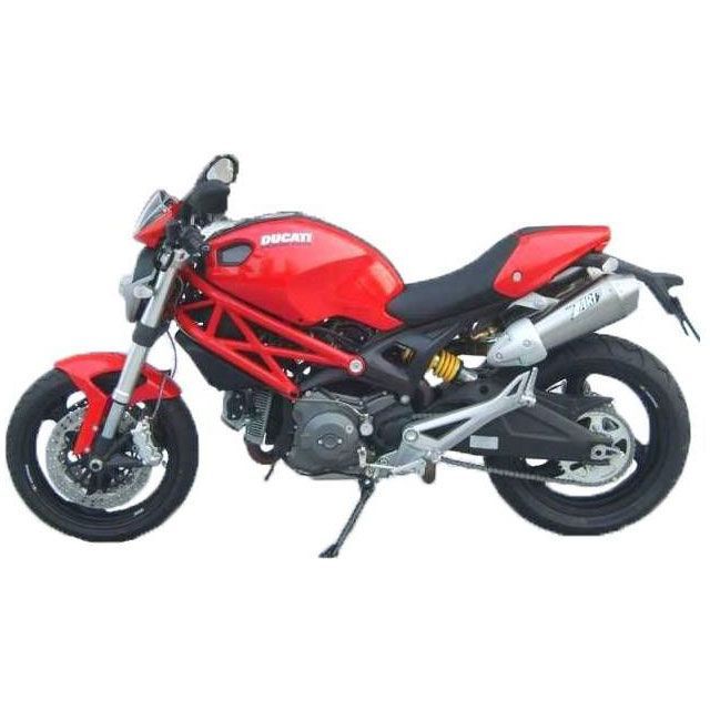 ザード N.2 ステンレス EURO 3 (eマーク取得) スリップオン DUCATI MONSTER 696/796/1100 | ZD115SSO MONSTER 696/796/1100 zar_ZD115SSO|モトメガネ 店