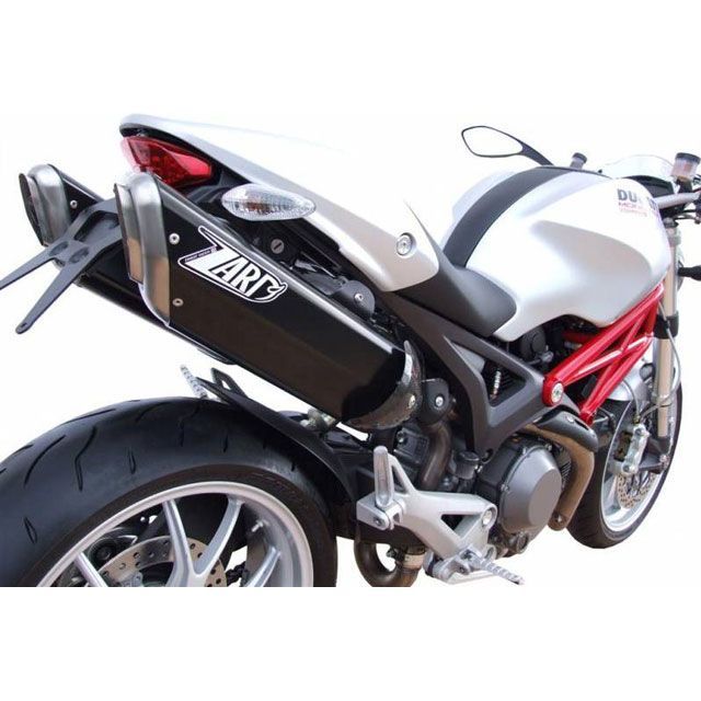 ザード N.2 BLACK ステンレススチール -ALU EURO 3 HOMOLOGATED スリップオン for DUCATI MONSTER 696/796/1100 ｜ ZD115APO MONSTER 696/796/1100 zar_ZD1&hellip;｜モトメガネ 店