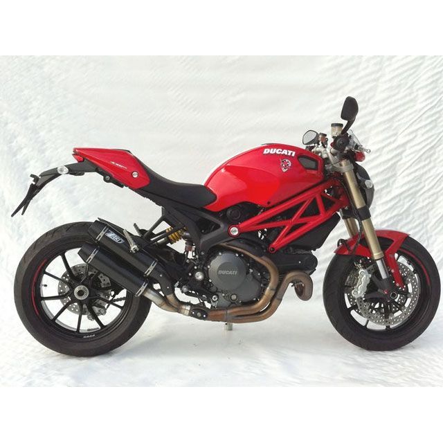 ザード N.2 ステンレススチール -カーボン EURO 3 HOMOLOGATED スリップオン for DUCATI MONSTER 1100 EVO （2011-2013） ｜ ZD118CSO MONSTER 1100 EVO zar_ZD11…