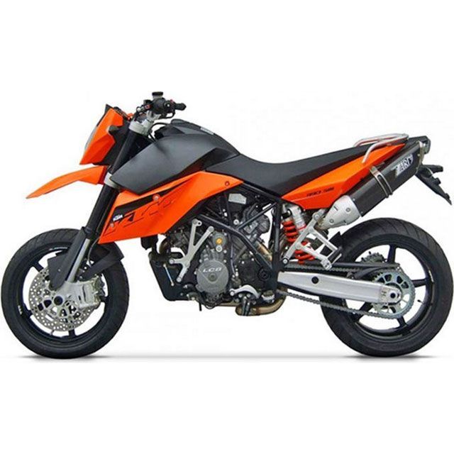 ザード BLACK ステンレススチール -ALU EURO 3 HOMOLOGATED スリップオン for KTM 950 SM/SMT （2006-2008） ｜ ZKTM221ASO 950 SM/SMT zar_ZKTM221ASO｜モトメガネ 店 162,341円